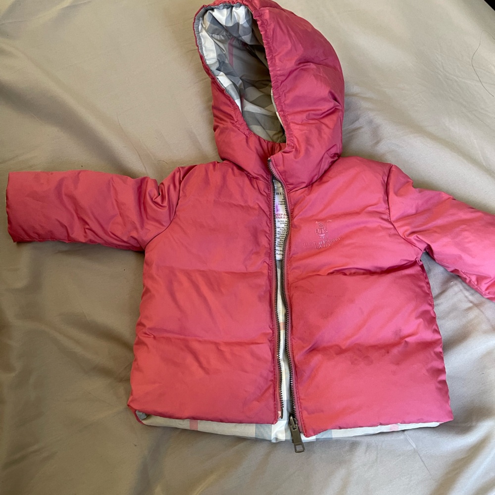 Authentic Burberry puffer coat
